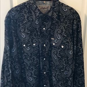 NWOT Rafter C Pro Flex 45 Western Shirt Size L